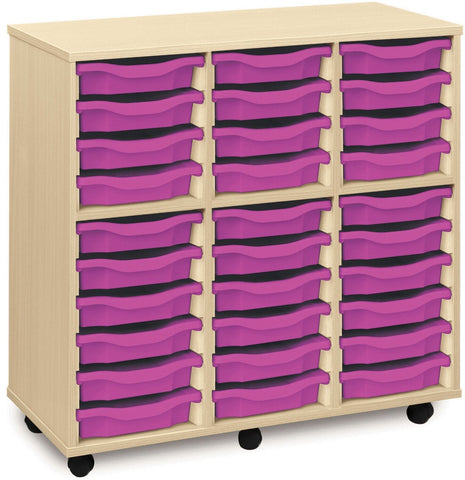 30 Single Tray Unit-Shelves, Storage, Storage Bins & Baskets, Trays-Learning SPACE