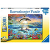 300 piece Jigsaw Puzzle - Dolphin Paradise XXL-100-1000 Piece Jigsaw, Ravensburger Jigsaws-Learning SPACE
