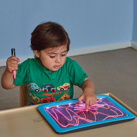 A4 Illuminated Mark Making Boards 4pk-Arts & Crafts, Drawing & Easels, Early Arts & Crafts, Primary Arts & Crafts, TTS Toys-Learning SPACE