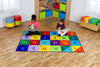 Alphabet 2x1.5m Carpet-Educational Carpet, Kit For Kids, Learn Alphabet & Phonics, Mats & Rugs, Multi-Colour, Placement Carpets, Rectangular, Rugs-Learning SPACE