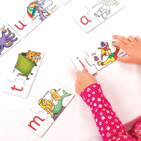 Alphabet Match - Learn The Letters of the Alphabet Jigsaw Puzzle & Colouring Book-13-99 Piece Jigsaw, Down Syndrome, Early Years Literacy, Learn Alphabet & Phonics, Orchard Toys, Primary Literacy, Stationery, Stock-Learning SPACE