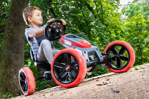BERG Reppy Rebel Pedal Go Kart - Red-Baby & Toddler Gifts, Baby Ride On's & Trikes, Berg Toys, Early Years. Ride On's. Bikes. Trikes, Go-Karts, Ride & Scoot, Ride On's. Bikes & Trikes, Stock-Learning SPACE
