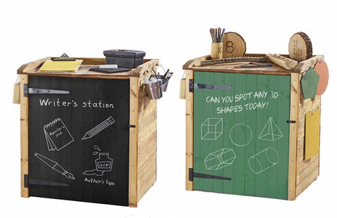 Basic Skills Shedlet Set-Cosy Direct, Cupboards, Cupboards With Doors, Sheds-Learning SPACE