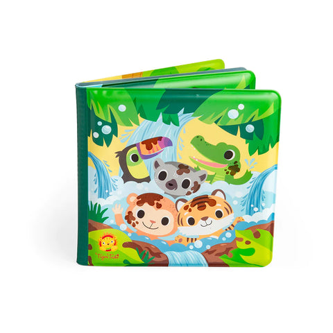 Bath Book - Messy Jungle-Baby & Toddler Gifts, Baby Bath. Water & Sand Toys, Baby Books & Posters, Baby Toys, Bigjigs Toys, Tiger Tribe-Learning SPACE