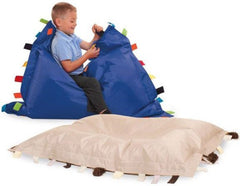 Bean Bag with Sensory Touch Tags-AllSensory, Bean Bags, Bean Bags & Cushions, Eden Learning Spaces, Matrix Group, Reading Area, Sensory Processing Disorder, Tactile Toys & Books, Teenage & Adult Sensory Gifts-Learning SPACE