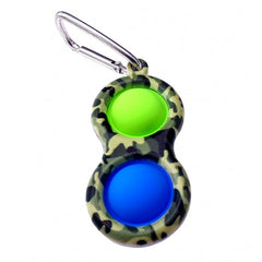 Bubble Popping Keychain-ADD/ADHD, Calmer Classrooms, Cause & Effect Toys, Fidget, Helps With, Neuro Diversity, Push Popper, Stress Relief, Toys for Anxiety-Learning SPACE