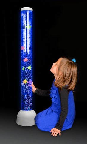 Bubble Tube 105cm (comes with fish)-AllSensory, Bubble Tubes, Calming and Relaxation, Helps With, Matrix Group, Neuro Diversity, Sensory Processing Disorder, Toys for Anxiety, Visual Sensory Toys-Learning SPACE