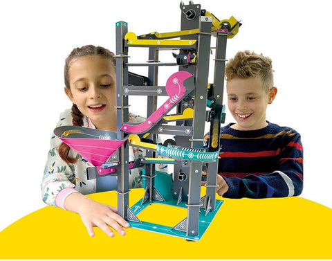 Eco-Friendly Build Your Own Paper Marble Run Kit-Additional Need, Arts & Crafts, Cause & Effect Toys, Craft Activities & Kits, Eco Friendly, Engineering & Construction, Fine Motor Skills, Games & Toys, Gifts for 8+, Helps With, Learning Activity Kits, Paper Engine, S.T.E.M, Table Top & Family Games, Technology & Design, Teen Games, Tracking & Bead Frames-Learning SPACE