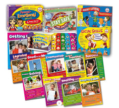 Bumper P.S.H.E. Kit - Focus on Social & Behaviour Skills Bumper Kit-Additional Need, Calmer Classrooms, Helps With, Life Skills, PSHE, SmartKids, Social Emotional Learning, Specialised Books-Learning SPACE