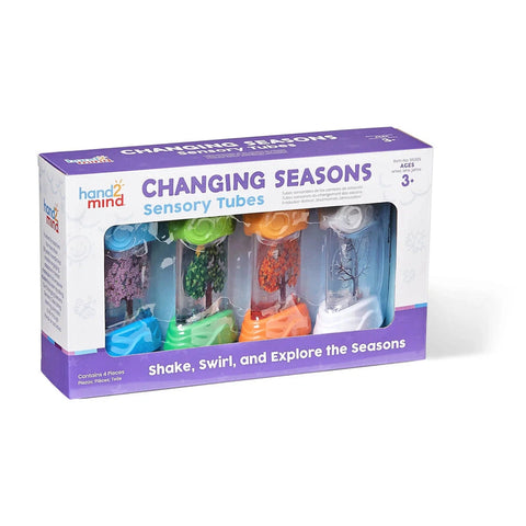 Changing Seasons Sensory Tubes-Autumn, Calmer Classrooms, Calming and Relaxation, Helps With, Learning Resources, Seasons, Spring, Summer, Winter-Learning SPACE
