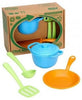 Chef Set- classic collection of kitchen essentials-Bigjigs Toys, Gifts For 2-3 Years Old, Green Toys, Imaginative Play, Kitchens & Shops & School, Play Food, Stock-Learning SPACE