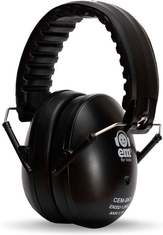 Child & Teen Ear Defenders-AllSensory, Calmer Classrooms, Helps With, Matrix Group, Meltdown Management, Noise Reduction, Sensory Processing Disorder, Sensory Seeking, Sound, Stress Relief, Teenage & Adult Sensory Gifts-Black-Learning SPACE