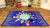 Children of the World™ 2x1.33m Welcome Carpet-Educational Carpet, Kit For Kids, Mats & Rugs, Multi-Colour, Rectangular, Rugs, World & Nature-Learning SPACE