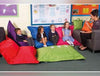 Children's Floor Cushion Bean Bag-Sofas-Bean Bags, Bean Bags & Cushions, Eden Learning Spaces, Matrix Group, Nurture Room, Sensory Room Furniture-Learning SPACE