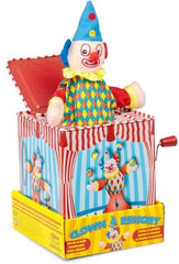 Clown Jack-in-the-Box-Additional Need, Baby Cause & Effect Toys, Cause & Effect Toys, Deaf & Hard of Hearing, Imaginative Play, Nurture Room, Puppets & Theatres & Story Sets, Sound, Stock, Tobar Toys-Learning SPACE