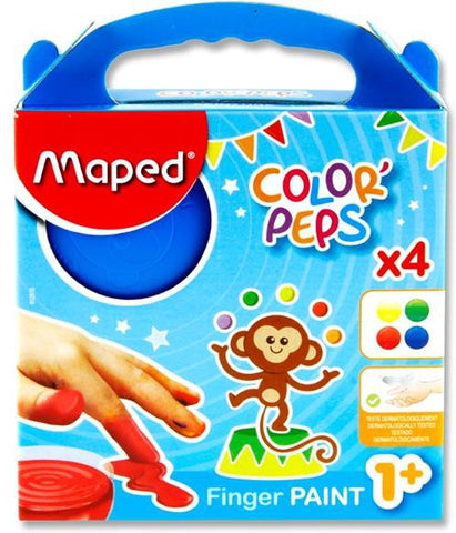 Color’peps Finger Paints-Art Materials, Arts & Crafts, Baby Arts & Crafts, Cerebral Palsy, Early Arts & Crafts, Maped Stationery, Messy Play, Paint, Primary Arts & Crafts-Learning SPACE