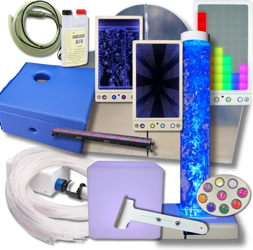 Connect Pro Sensory Room Deluxe Set-Sensory toy-Connect Pro, Fibre Optic Lighting, Ready Made Sensory Rooms, Sensory Boxes, Stock-Learning SPACE