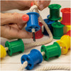 Cotton Reels - Hand-eye co-ordination-Additional Need, Arts & Crafts, Craft Activities & Kits, Early Arts & Crafts, Early Years Maths, Fine Motor Skills, Galt, Maths, Memory Pattern & Sequencing, Primary Arts & Crafts, Primary Maths, Shape & Space & Measure, Stock, Strength & Co-Ordination, Threading-Learning SPACE