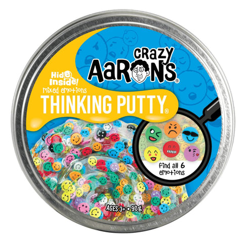 Crazy Aarons Thinking Putty - Hide Inside Mixed Emotions-ADD/ADHD, Additional Need, AllSensory, Arts & Crafts, Bullying, Calmer Classrooms, Craft Activities & Kits, Crazy Aarons, Early Arts & Crafts, Emotions & Self Esteem, Fidget, Helps With, Modelling Clay, Neuro Diversity, Primary Arts & Crafts, PSHE, Social Emotional Learning, Stress Relief, Teenage & Adult Sensory Gifts-Learning SPACE