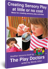 Creating Sensory Play at Little or No Cost Book-AllSensory, Calmer Classrooms, Cerebral Palsy, Helps With, Play Doctors, PSHE, Sensory Processing Disorder, Sensory Seeking, Social Stories & Games & Social Skills, Specialised Books, Stock-Learning SPACE