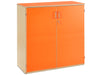 Cupboard with Doors - Bubble Gum Range-Cupboards & Cabinets-Cupboards, Cupboards With Doors-Tangerine-Learning SPACE