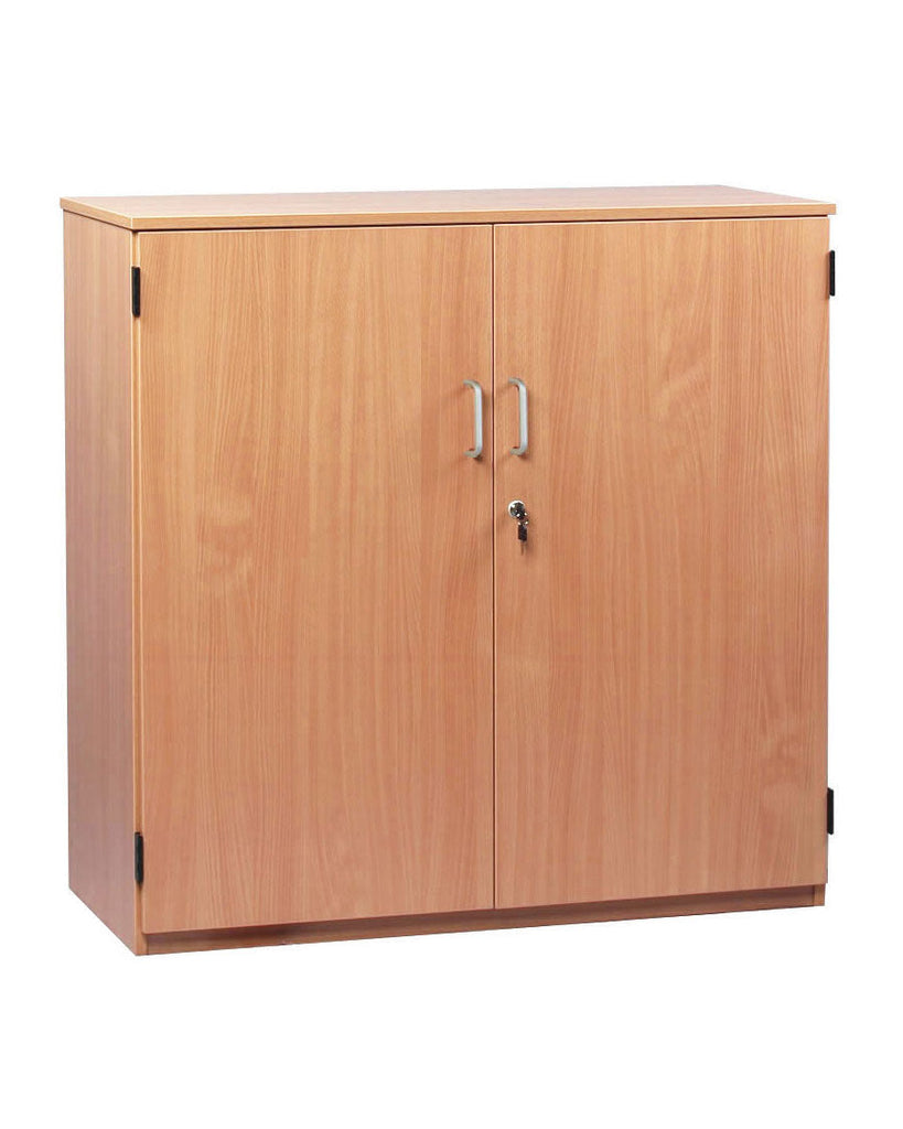 Cupboard with Doors - Bubble Gum Range-Cupboards & Cabinets-Cupboards, Cupboards With Doors-Beech-Learning SPACE