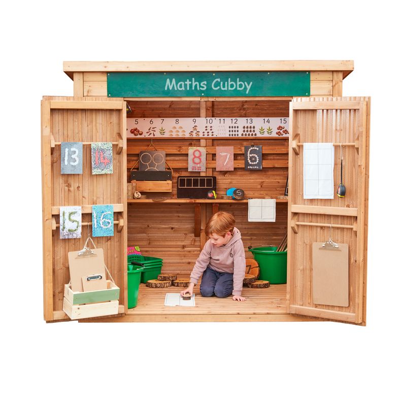 Curriculum Maths Cubby-Cosy Direct, Cupboards, Cupboards With Doors-Learning SPACE