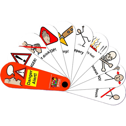 Danger Alert Fan-communication, Communication Games & Aids, Fans & Visual Prompts, Helps With, Neuro Diversity, Planning And Daily Structure, Play Doctors, Primary Literacy, PSHE, Schedules & Routines, Social Stories & Games & Social Skills, Stock-Learning SPACE