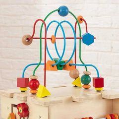 Deluxe Activity Cube-Additional Need, Baby & Toddler Gifts, Baby Cause & Effect Toys, Baby Wooden Toys, Cerebral Palsy, Down Syndrome, Early years Games & Toys, Fine Motor Skills, Games & Toys, Gifts For 1 Year Olds, Gifts For 3-5 Years Old, Gifts For 6-12 Months Old, Helps With, Kidkraft Toys, Maths, Primary Maths, Shape & Space & Measure, Tactile Toys & Books, Tracking & Bead Frames, Wooden Toys-Learning SPACE