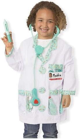 Doctor Role Play Costume Set-Dress Up Costumes & Masks, Fire. Police & Hospital, Gifts For 2-3 Years Old, Halloween, Imaginative Play, Puppets & Theatres & Story Sets, Seasons, Stock-Learning SPACE