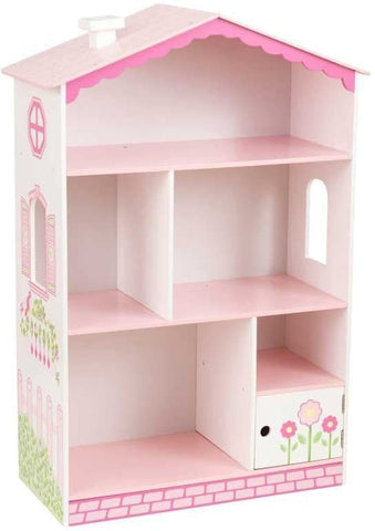 Dollhouse Cottage Bookcase-Bookcases, Dolls & Doll Houses, Gifts For 2-3 Years Old, Imaginative Play, Kidkraft Toys, Nurture Room, Reading Area, Stock, Storage-Learning SPACE