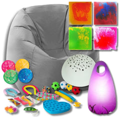 Early Years Easy Sensory Room Starter Pack-Sensory toy-AllSensory, Black-Out Dens, Den Accessories, Learning SPACE, Ready Made Sensory Rooms, Sensory Boxes, Sensory Dens, Sensory Processing Disorder-Learning SPACE
