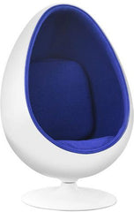 Egg Chair-Bean Bags & Cushions, Meltdown Management, Movement Chairs & Accessories, Reading Area, Seating, Stock-Blue-Learning SPACE