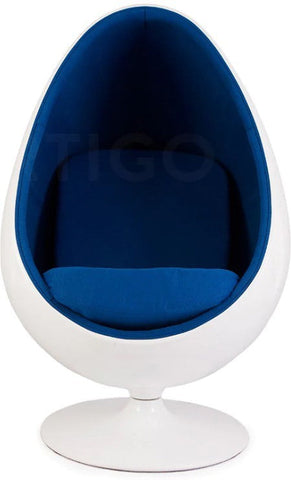 Egg Pod Aarnio Style Lounge Chair-Bean Bags & Cushions, Full Size Seating, Helps With, Meltdown Management, Movement Chairs & Accessories, Nurture Room, Reading Area, Seating, Sensory Room Furniture-Learning SPACE