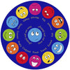 Emotions™ Interactive Circular 2m Carpet-Additional Need, Calmer Classrooms, Emotions & Self Esteem, Helps With, Kit For Kids, Mats & Rugs, Multi-Colour, Placement Carpets, Round, Rugs, Social Emotional Learning-Learning SPACE