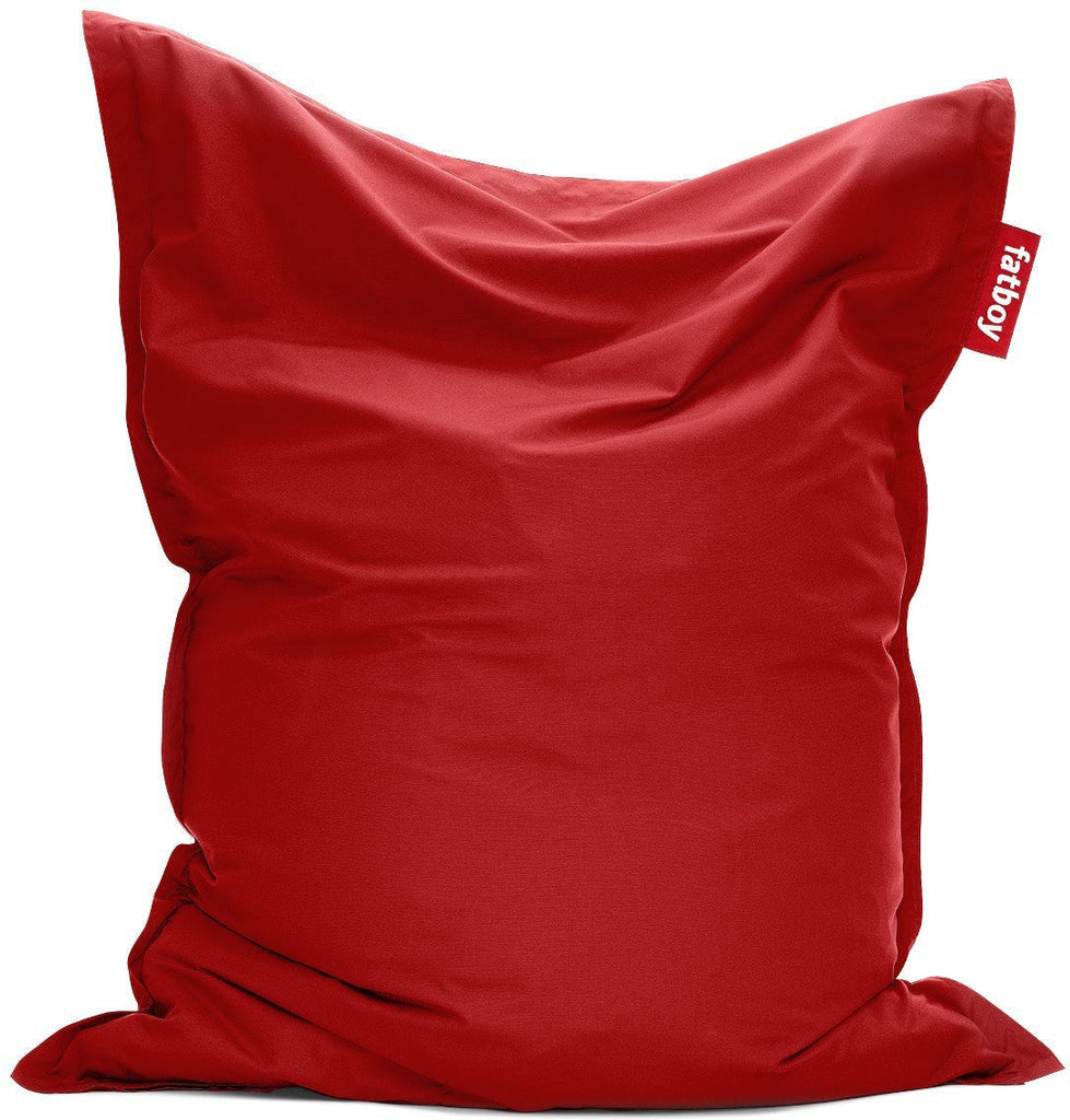 Fatboy Original Outdoor Bean Bag-Sofas-AllSensory, Bean Bags, Bean Bags & Cushions, Chill Out Area, Fatboy, Full Size Seating, Nurture Room, Seating, Teenage & Adult Sensory Gifts-Red-Learning SPACE
