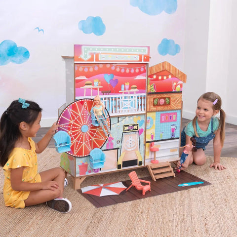 Ferris Wheel Fun - Beach House Dollhouse-Dolls & Doll Houses, Games & Toys, Gifts For 2-3 Years Old, Imaginative Play, Kidkraft Toys, Primary Games & Toys-Learning SPACE