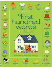 First Hundred Words in Italian book-Stock-Learning SPACE