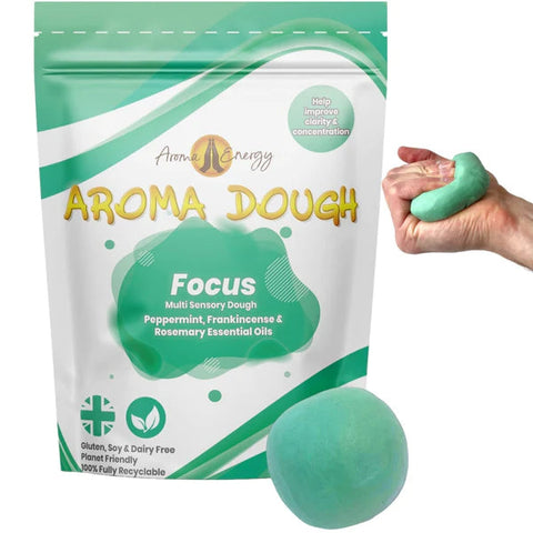 Focus Aroma Dough | Aromatherapy Multi Sensory Playdough-ADD/ADHD, AllSensory, Aroma Dough, Arts & Crafts, Calming and Relaxation, Craft Activities & Kits, Early Arts & Crafts, Helps With, Modelling Clay, Neuro Diversity, Primary Arts & Crafts, Sensory Processing Disorder, Sensory Seeking, Sensory Smells, Tactile Toys & Books-Learning SPACE