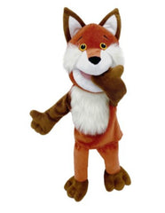 Fox Moving Mouth Puppet-Fiesta Crafts, Puppets & Theatres & Story Sets-Learning SPACE