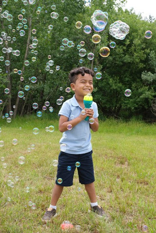 Fubbles Light-Up Bubble Torch-AllSensory, Bubbles, Fubbles Bubbles, Sensory Light Up Toys, Sensory Processing Disorder, Visual Sensory Toys-Learning SPACE