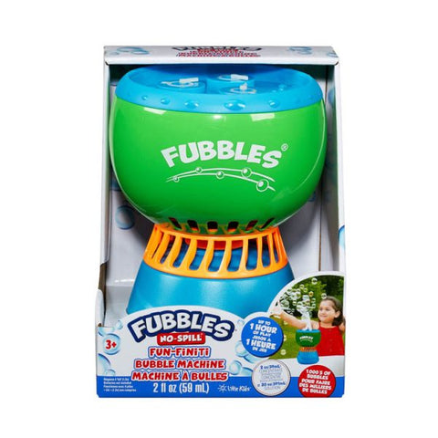 Fubbles No-Spill Fun-Finiti Bubble Machine-Bubbles, Fubbles Bubbles-Learning SPACE