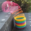 Giant Rainbow Slinky Springy-AllSensory, Cause & Effect Toys, Early Science, Stock, Tobar Toys, Visual Sensory Toys-Learning SPACE