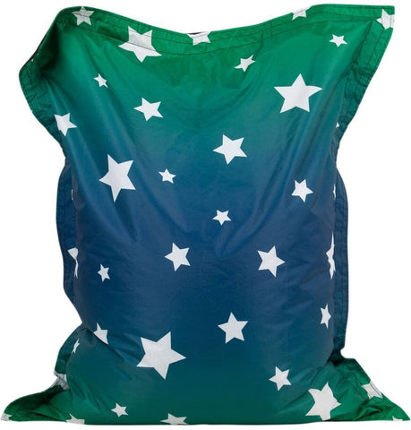 Giant Star Print UV Bean Bag-AllSensory, Bean Bags, Bean Bags & Cushions, Eden Learning Spaces, Star & Galaxy Theme Sensory Room, Stock, Teenage & Adult Sensory Gifts, UV Reactive-Learning SPACE