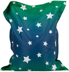 Giant Star Print UV Bean Bag-AllSensory, Bean Bags, Bean Bags & Cushions, Eden Learning Spaces, Nurture Room, Star & Galaxy Theme Sensory Room, Stock, Teenage & Adult Sensory Gifts, UV Reactive-Learning SPACE