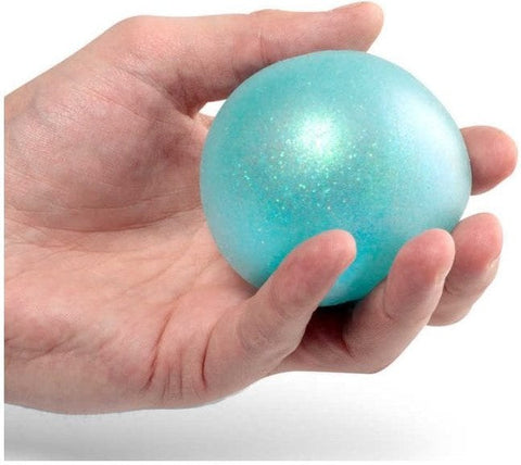 Glitter Puffer Light-up Ball-AllSensory, Fidget, Sensory & Physio Balls, Sensory Balls, Sensory Light Up Toys, Stock, Stress Relief, Tobar Toys-Learning SPACE