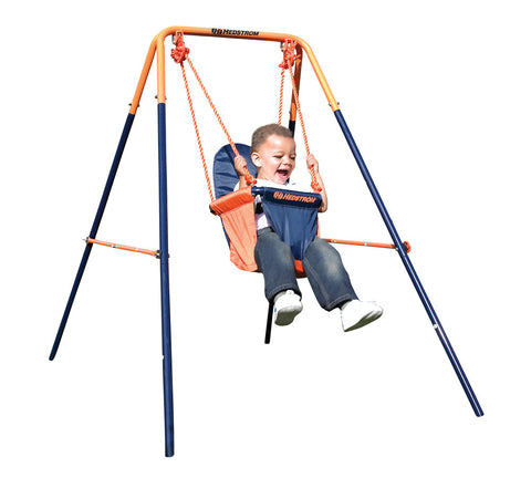 Hedstrom Folding Toddler Swing-Baby & Toddler Gifts, Baby Swings, Hedstrom, Outdoor Swings, Seasons, Summer-Learning SPACE