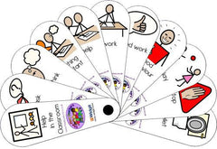 Help in the Classroom Fan-Back To School, Calmer Classrooms, communication, Communication Games & Aids, Deaf & Hard of Hearing, Fans & Visual Prompts, Helps With, Life Skills, Neuro Diversity, Planning And Daily Structure, Play Doctors, Primary Literacy, PSHE, Schedules & Routines, Seasons, Social Stories & Games & Social Skills, Stock-Learning SPACE