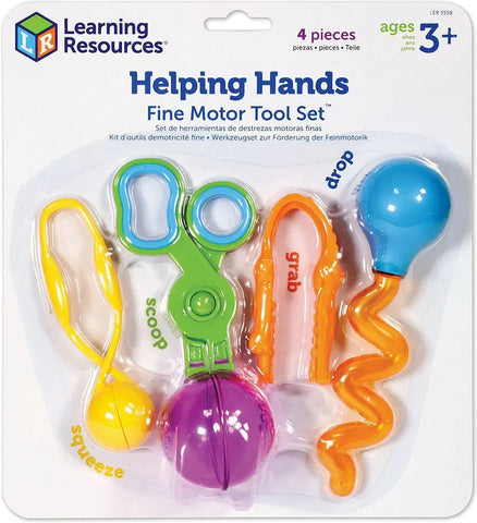 Helping Hands Fine Motor Tool Set™-Additional Need, Baby Bath. Water & Sand Toys, Dyslexia, Fine Motor Skills, Helps With, Learning Difficulties, Learning Resources, Messy Play, Neuro Diversity, Outdoor Sand & Water Play, Sand, Sand & Water, Stock, Water & Sand Toys-Learning SPACE