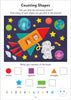 Home Learning Book - Colour, Shapes and Sizes-Counting Numbers & Colour, Early Years Books & Posters, Early Years Maths, Galt, Maths, Maths Worksheets & Test Papers, Primary Maths, Shape & Space & Measure, Stock-Learning SPACE